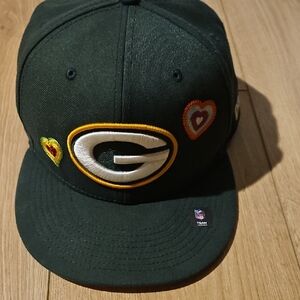 NFL Dark Green Cap with Gold and Blue Embroidery